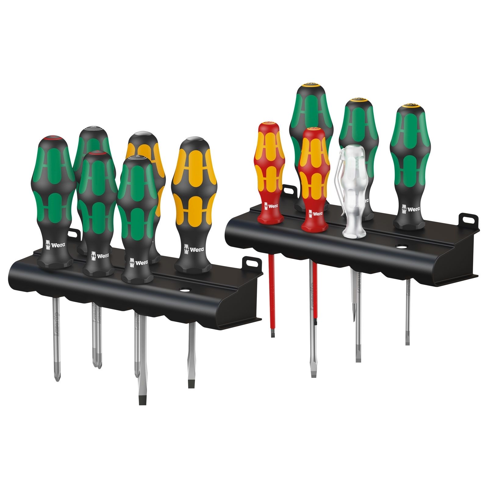 Jeu de tournevis WERA Kraftform XXL - 12 pièces