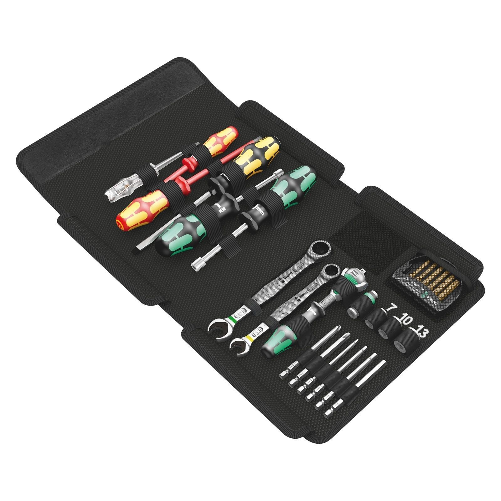 Wera Kraftform Kompakt SH 1 Kit sanitaire/chauffage/plomberie, 25 pièces