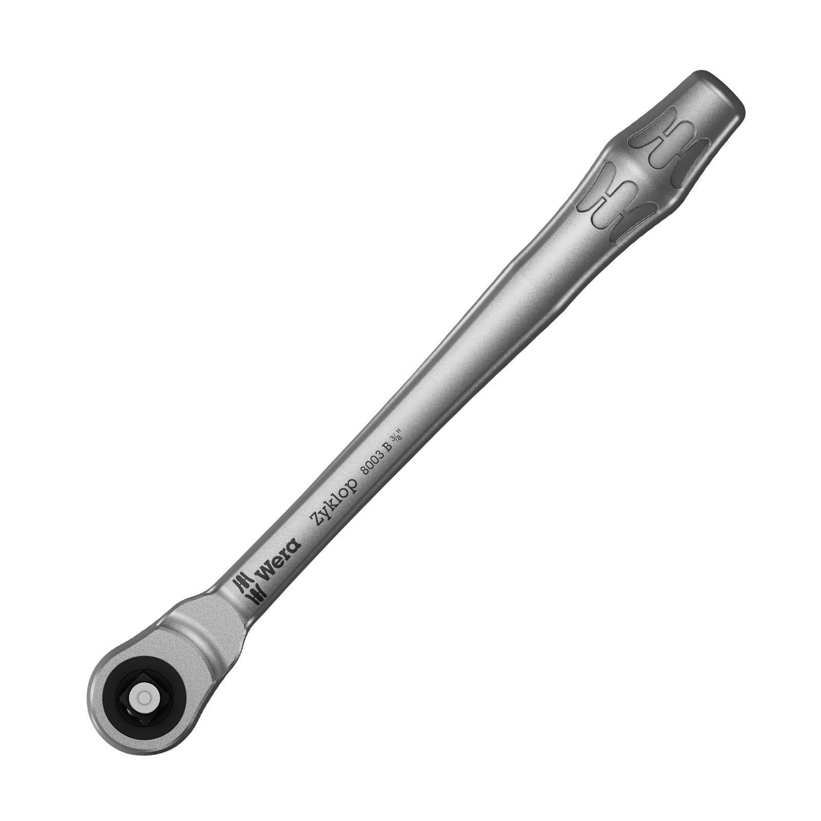 Clé à cliquet Wera 8003 B Zyklop métal avec carré d'entraînement traversant 3/8"