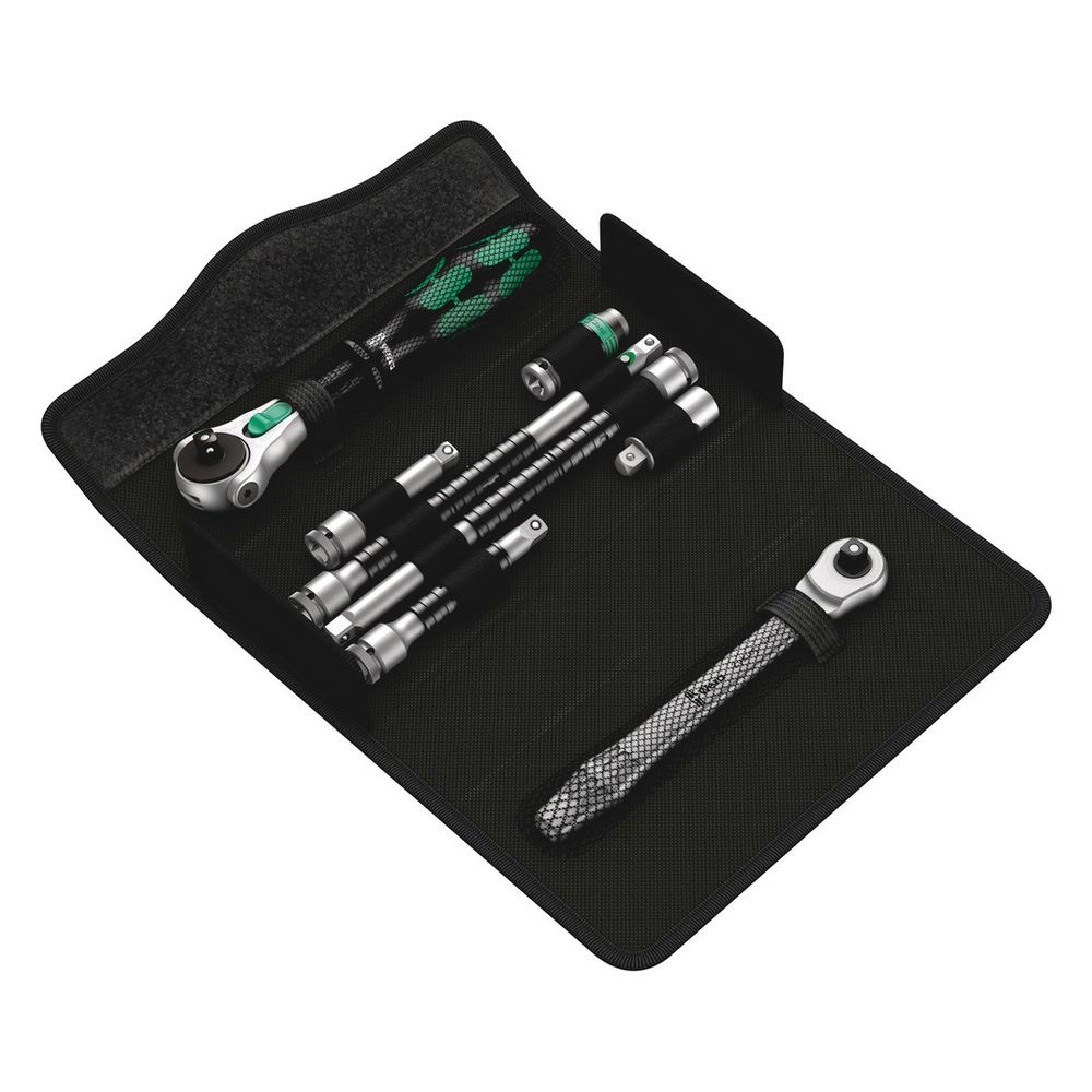 Wera Kraftform Kompakt Zyklop MS1 Metal/Speed 1/4", jeu de 8 pièces