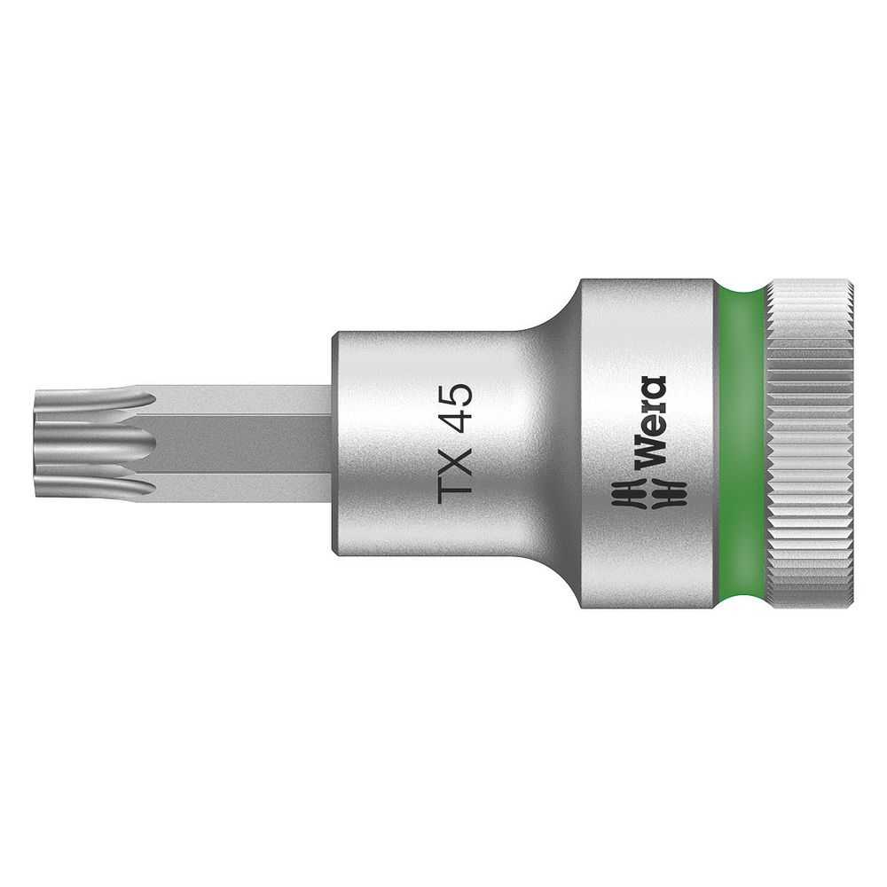 Wera 8767 C HF TORX Zyklop douille à cliquet avec entraînement 1/2" avec fonction de maintien