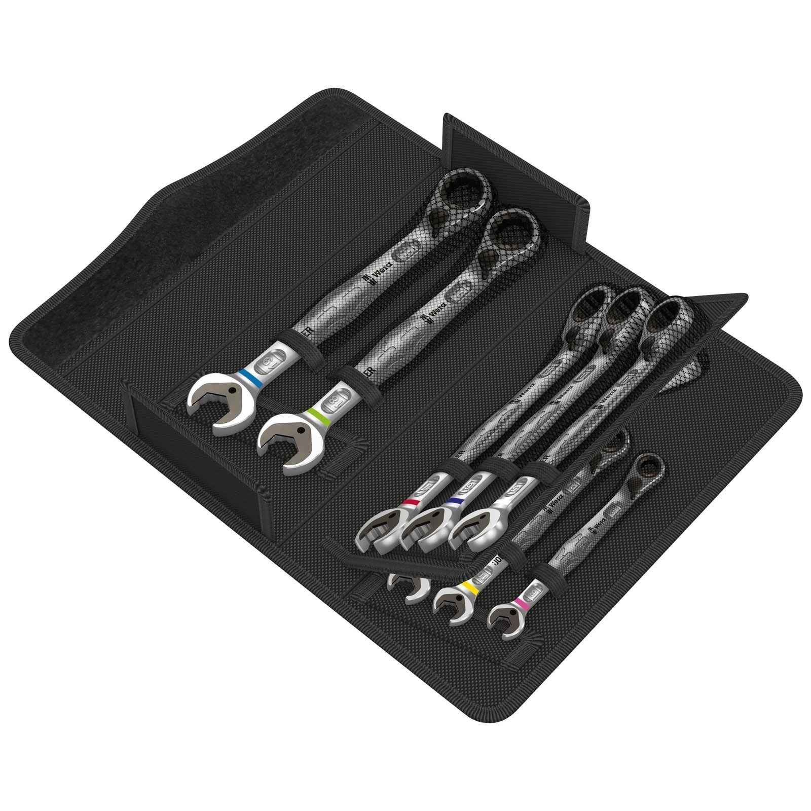 Jeu de clés à fourche et à œil Wera 6001 Joker Switch 11 pièces