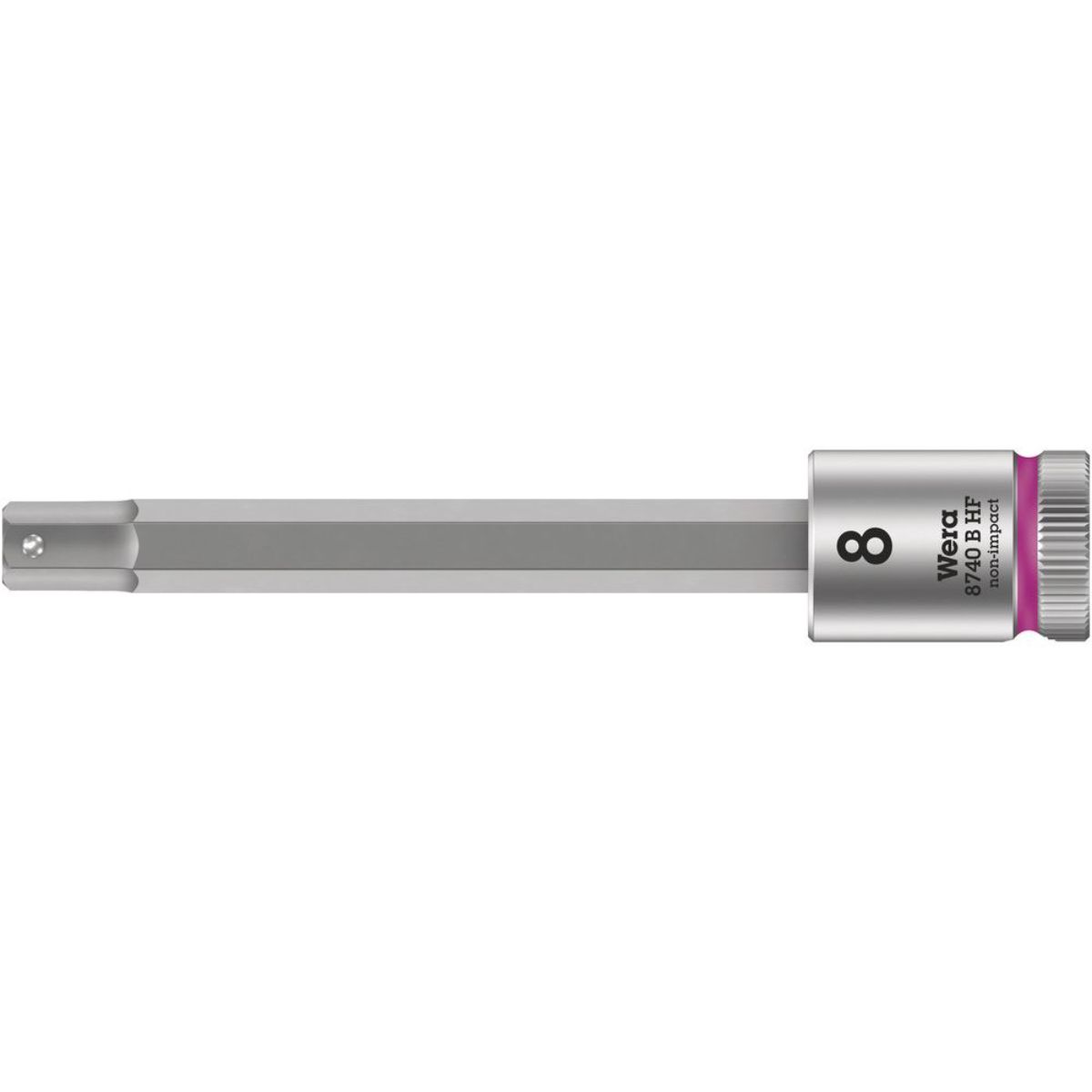 Wera 8740 B HF Zyklop Douille à cliquet pour vis à six pans creux, métrique
