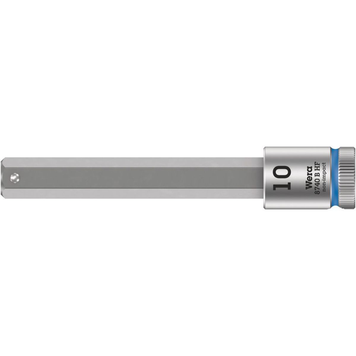 Douille hexagonale Wera 8740 B HF Zyklop avec entraînement 3/8" et fonction de maintien pour vis à six pans creux métriques