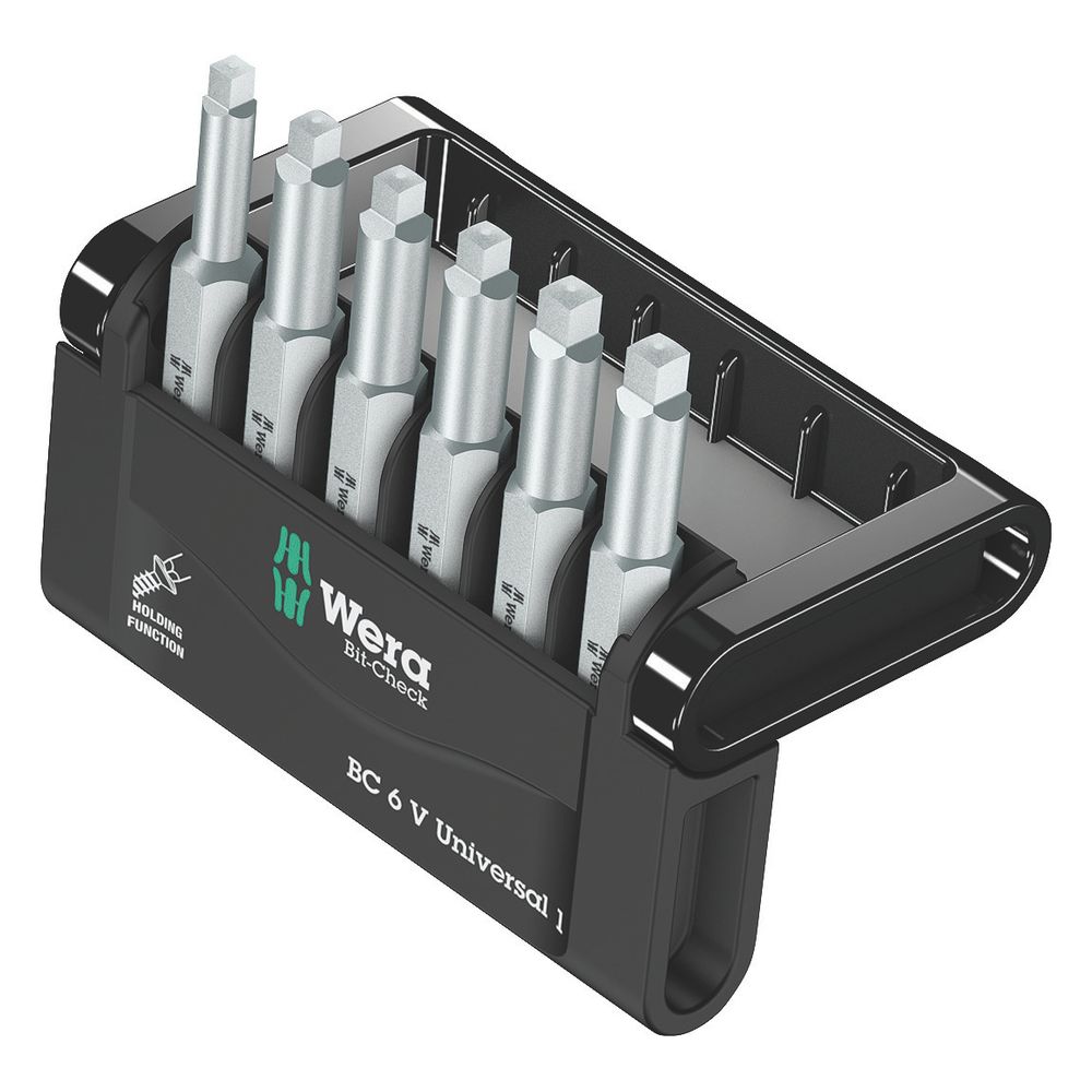 Wera Bit-Check 6 V Universal 1, coffret 6 pièces
