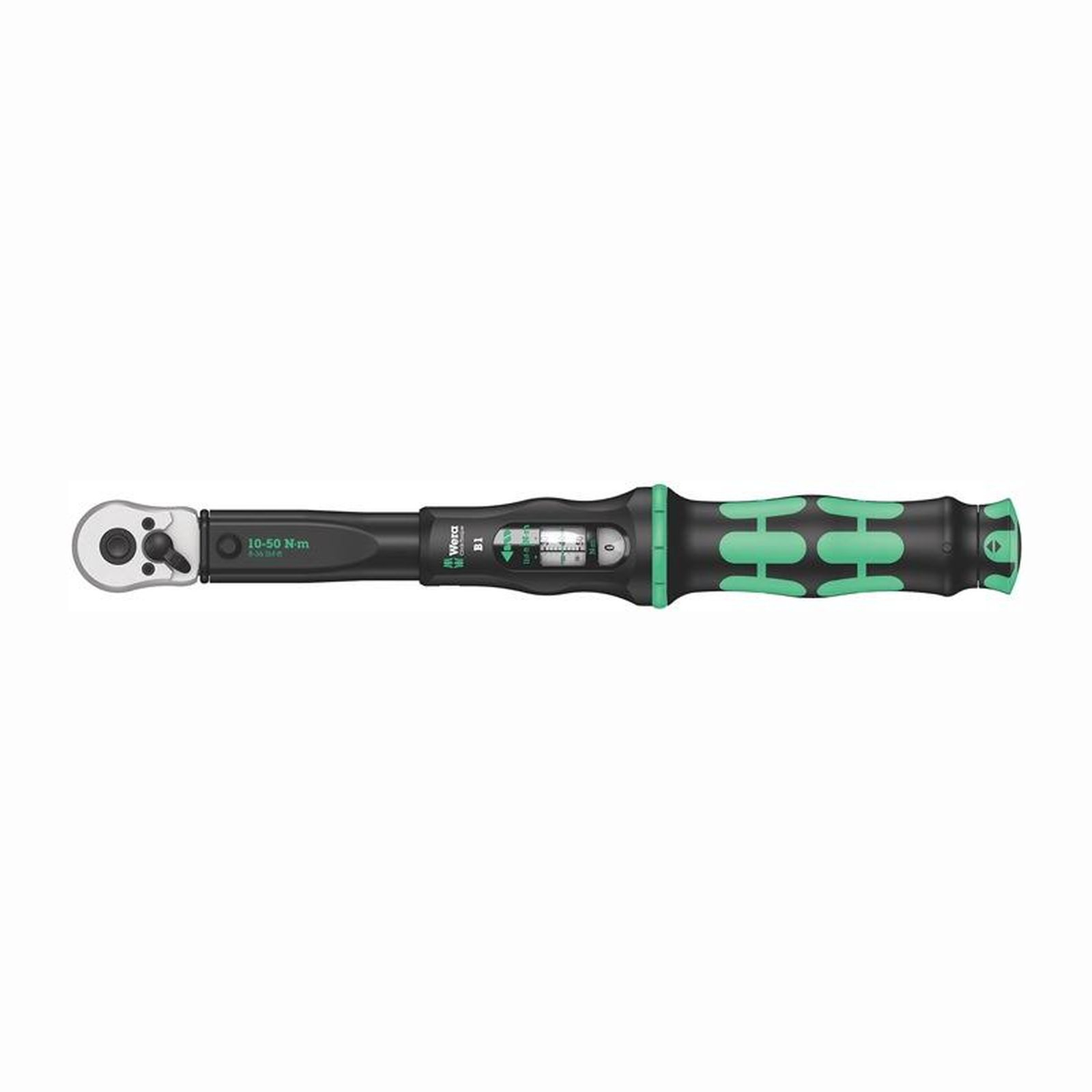 Clé dynamométrique Wera Click-Torque B 2 3/8" 20-100 Nm avec cliquet réversible
