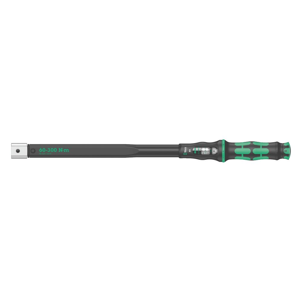 Clé dynamométrique Click-Torque X 5 de Wera pour outils à douille, 60-300 Nm