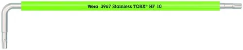 Tournevis à tête coudée Wera 3967 SXL HF TX 10 TORX avec fonction de maintien TX 10x112