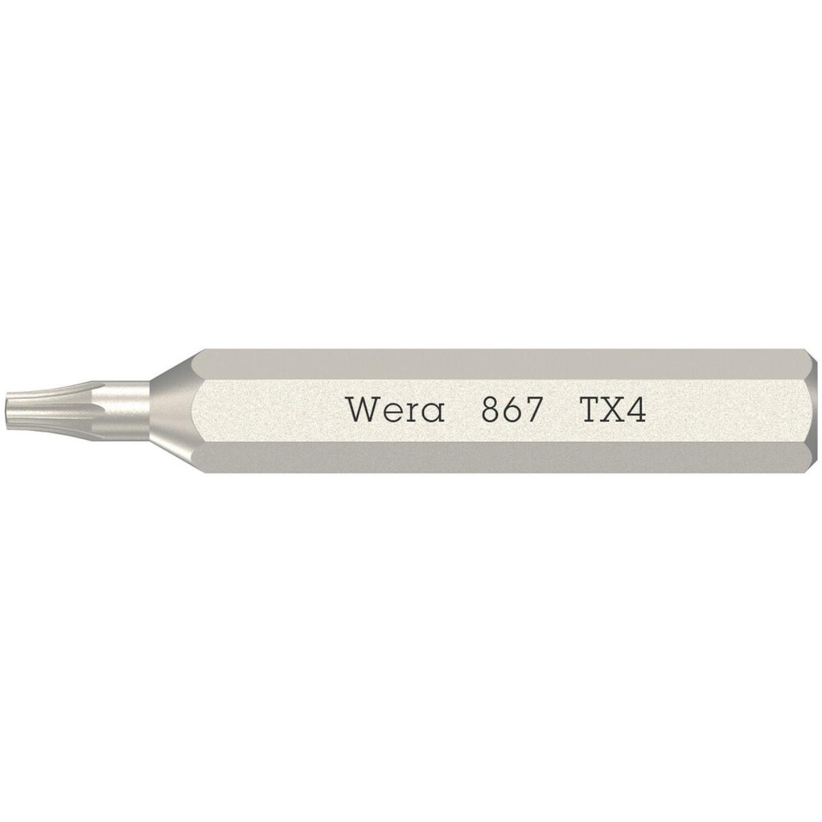 Wera Bit 867/0 Micro TX 4 L.30mm