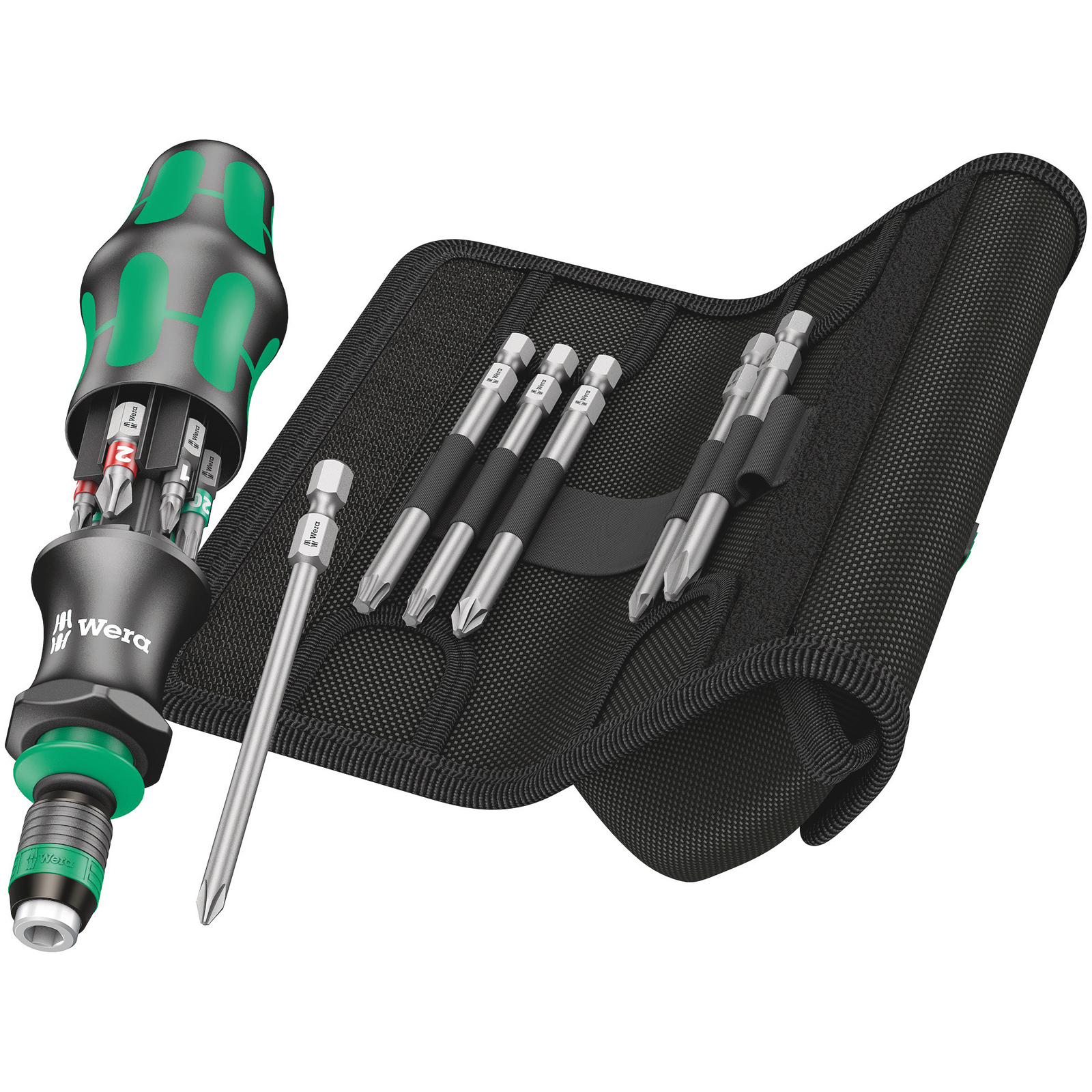 Wera Kraftform Kompakt 20 Tool Finder 2 avec sac, 13 pièces