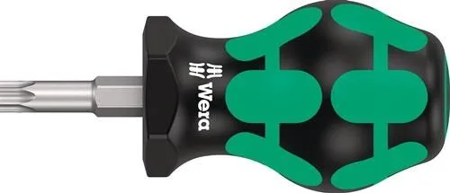 Tournevis Wera 367 Stubby TORX® T 30, longueur de lame 25 mm, manche bi-matière - 5008861001