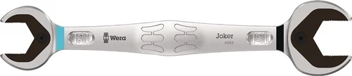 Clé double mâchoire Joker 6002 de Wera 24x27 mm L.280 mm acier allié