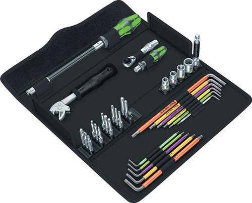 Jeu de tournevis Wera Kraftform Kompakt F 1 pour menuiserie de fenêtres, 36 pièces
