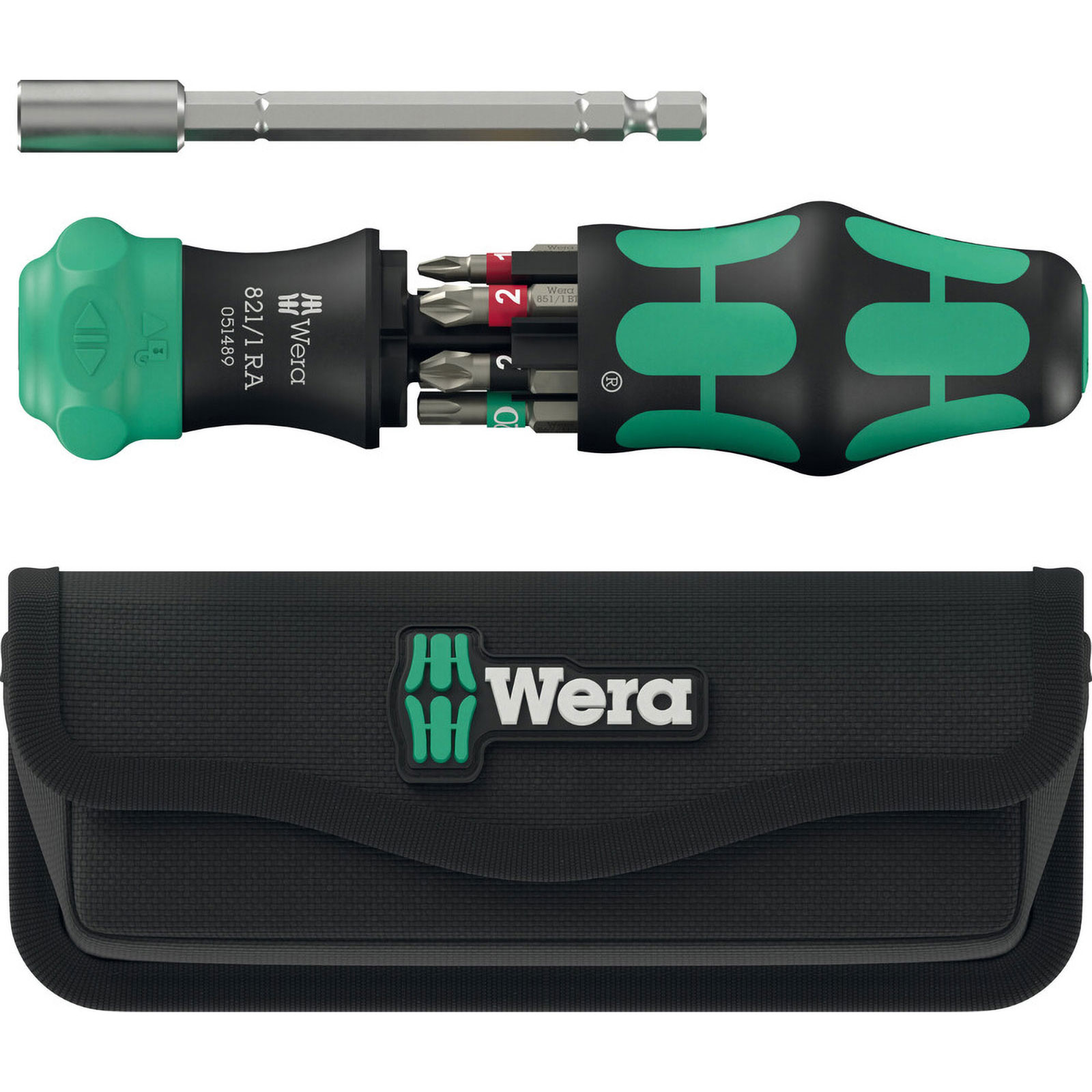 Wera Kraftform Kompakt 28 RA avec pochette, set 6 pièces
