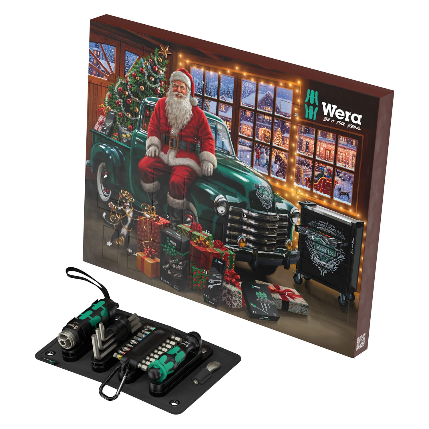 Calendrier de l'Avent Wera 2026 – 24 surprises pour vrais passionnés d'outillage