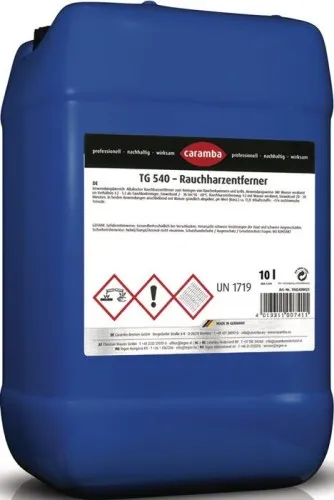 Dégraissant pour résine de fumée TG 540 10 L Concentré Caramba