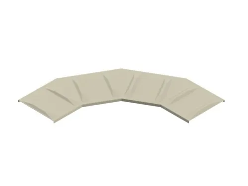 Couvercle Niedax GFK pour courbe ULBGD 400