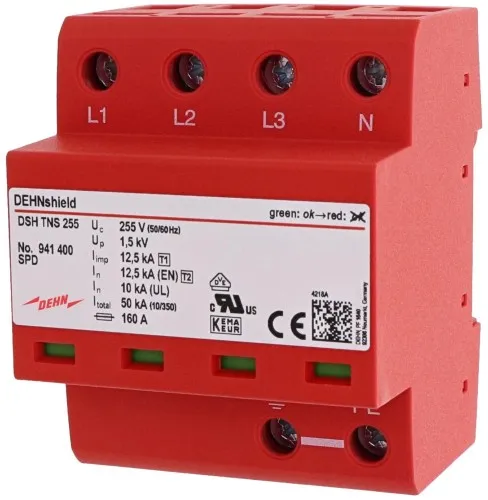 Paratonnerre combiné DEHN DSH TNS 255