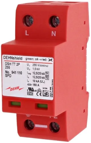 Parafoudre combiné DEHN DSH TT 2P 255