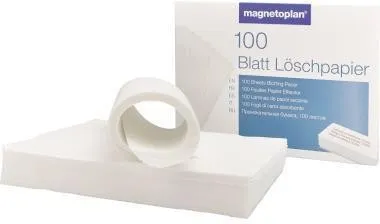 Papier effaçable Magnetoplan 12296 papier crème 100 feuilles/paquet
