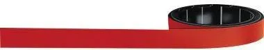 Bande magnétique Magnetoplan 1261006 1 m x 10 mm rouge