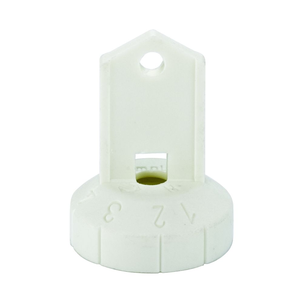Clé de réglage Flamco pour robinet thermostatique, plastique blanc, F11895