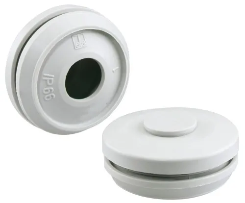 Passe-câble à double membrane Spelsberg M16, 5-9 mm, épaisseur de paroi 1,5-4 mm, IP66, gris