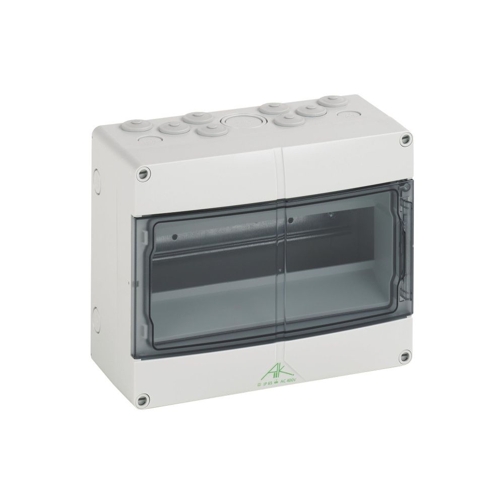 Spelsberg Boîtier de distribution AK 12, 200x250x122 mm, plastique, gris