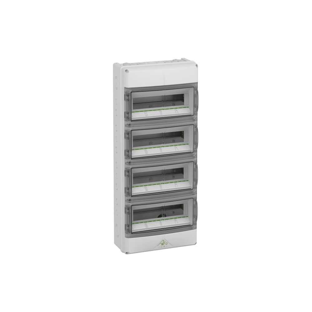 Petit coffret de distribution AK 56 Spelsberg, 750x315x155 mm, 4 rangées, gris