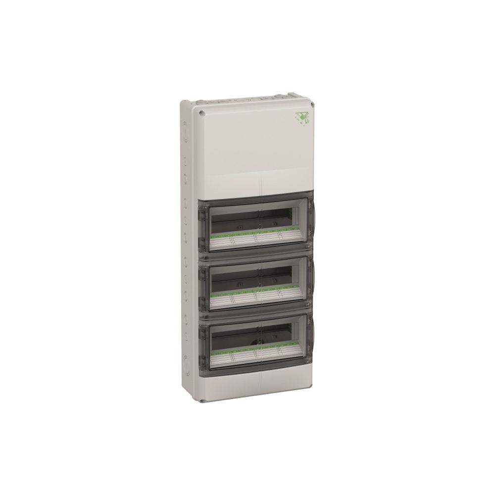 Spelsberg Coffret de dérivation AK 42 Plus, 315x750x155 mm 3 rangées 14TE IP65, plastique, gris