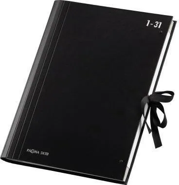 Classeur d’archivage Pagna 24311-04 DIN A4 1-31 31 compartiments PVC/contreplaqué noir