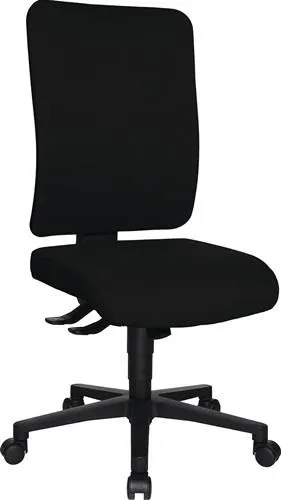 Fauteuil de bureau Topstar avec technologie synchronisée noir 450-550mm Capacité 110kg