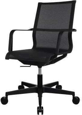 Fauteuil pivotant Topstar Sitness Life 40 FY40BAGY0 avec accoudoirs noir