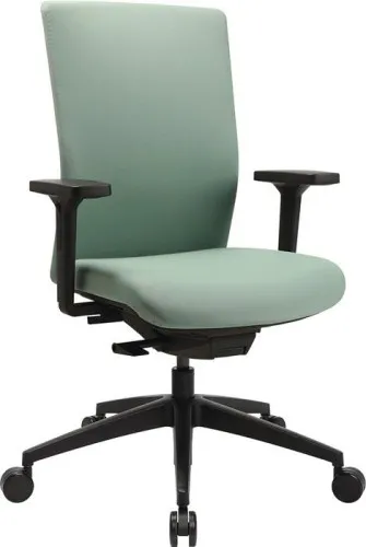 Fauteuil de bureau pivotant Topstar Synchr.-M vert menthe 450-570 mm avec dossier Capacité 110 kg
