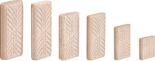 DOMINO en hêtre D 8x40/780 BU — lot de 780 pièces