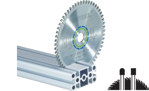 Lame de scie circulaire Festool ALUMINIUM/PLASTICS HW 225x2,6x30 TF68