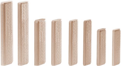 DOMINO en hêtre D 12x100/100 BU — lot de 100 pièces