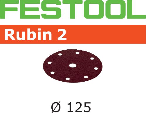 Festool Abrasif Rubin 2 D125 RU