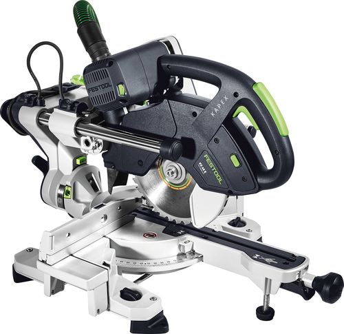 Scie à onglets radiale Festool KS 60 E-Set KAPEX