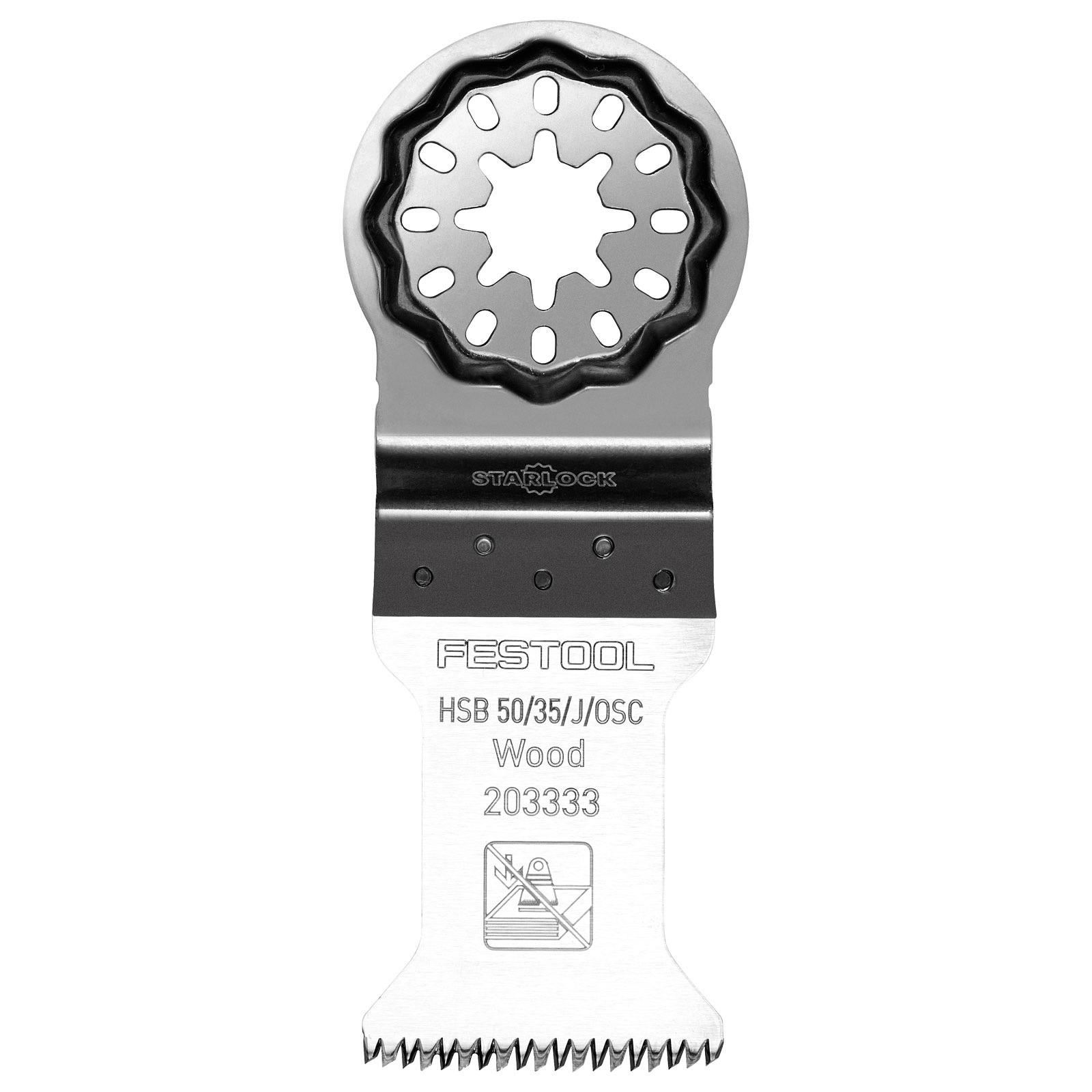 Lame de scie pour bois Festool HSB 50/35/J/OSC/5 — lot de 5 pièces