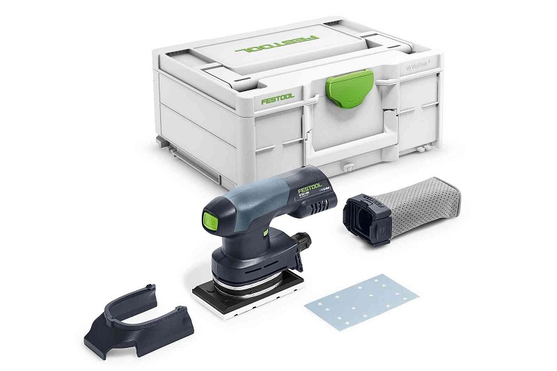 Ponceuse vibrante sur batterie Festool RTSC 400-Basic, sans batterie ni chargeur, en Systainer M 187