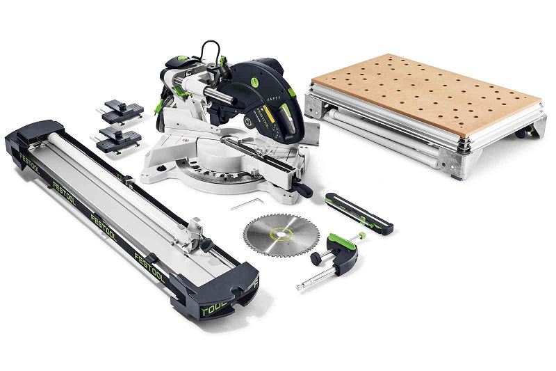 Scie à onglet radiale Festool KAPEX KS 120 REB-Set-MFT