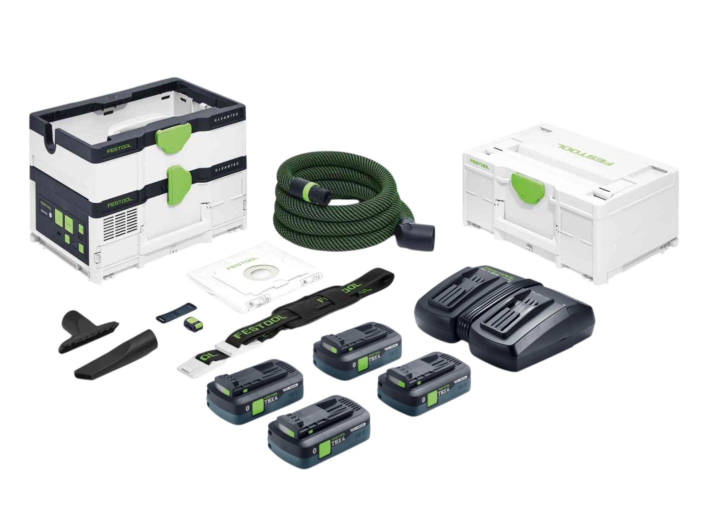 Aspirateur mobile sur batterie Festool CLEANTEC CTMC SYS HPC 4,0 I-Plus 576942