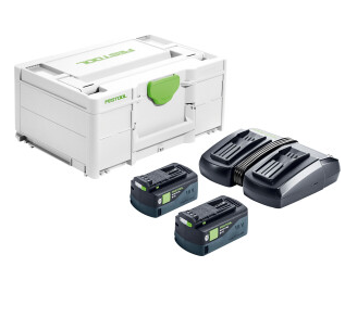 Kit énergie Festool SYS 18V 2x5,0/TCL 6 DUO