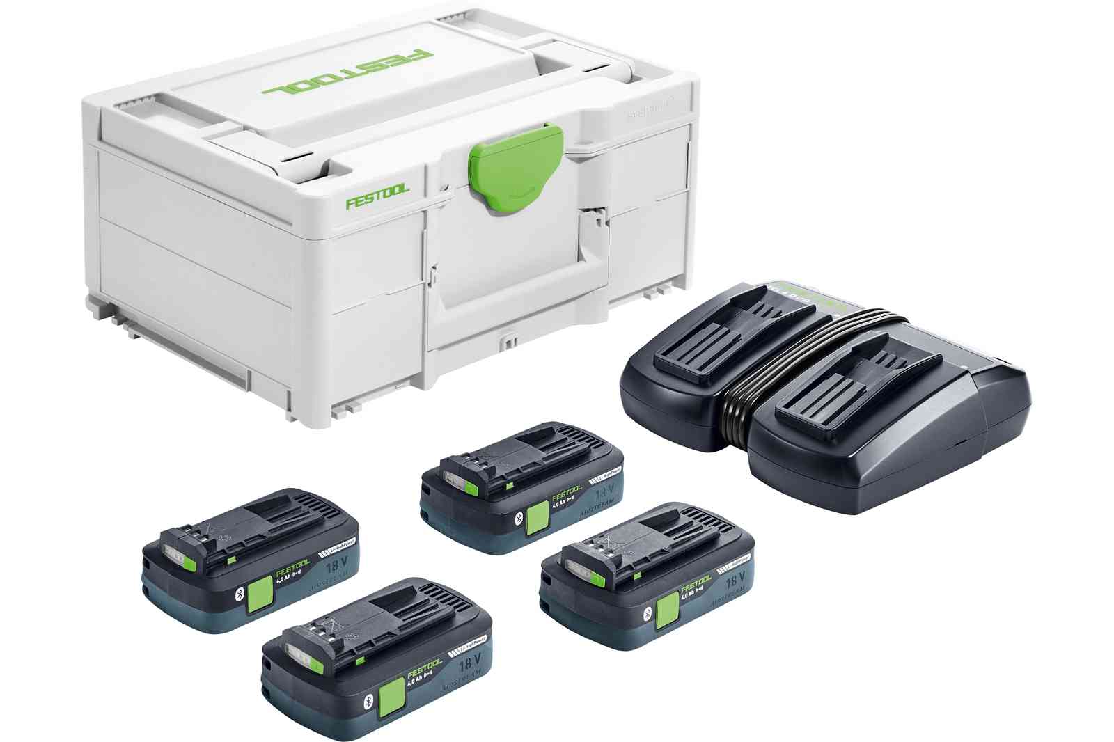 Festool set energia SYS 18V 4x4.0/TCL 6 DUO