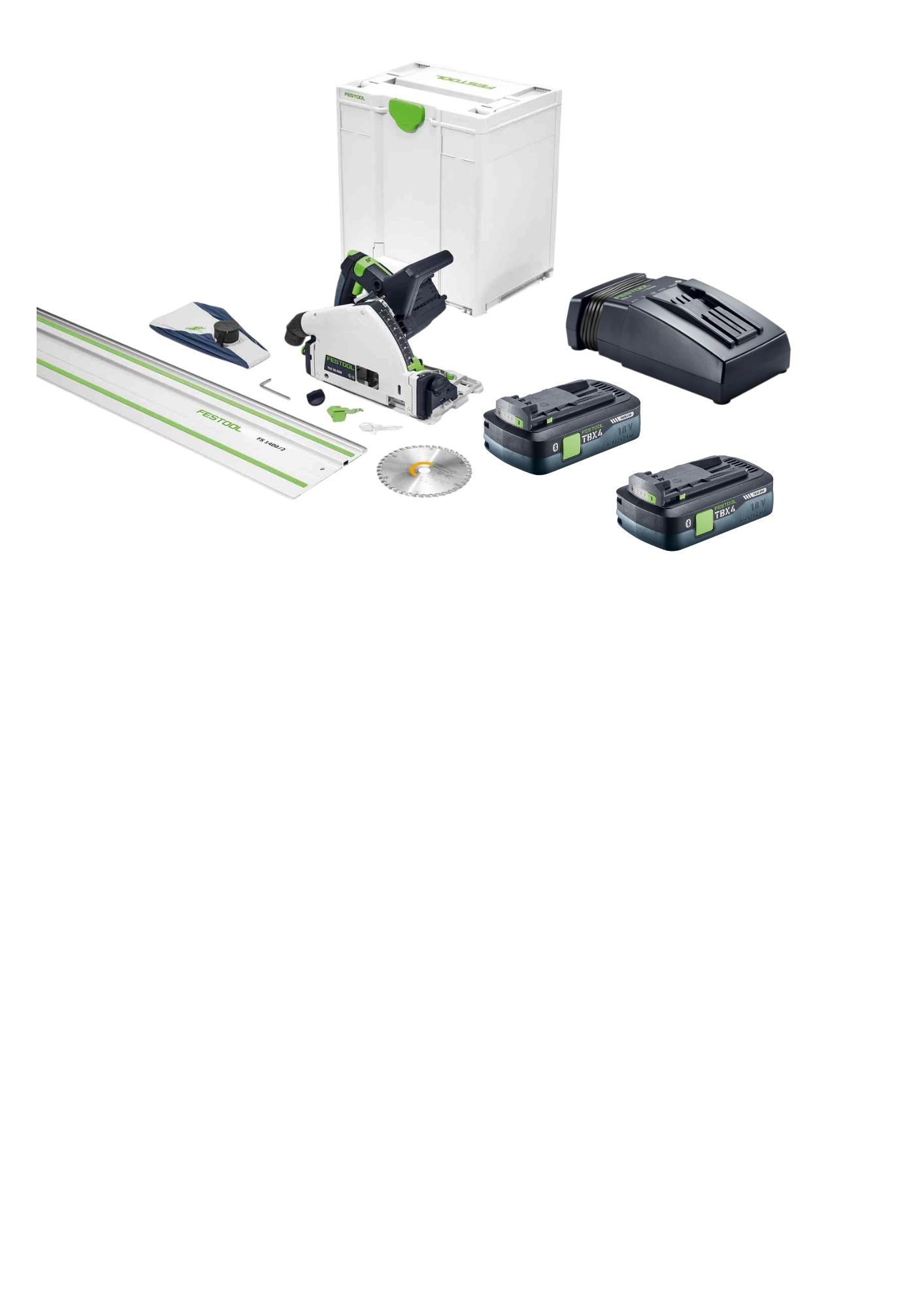 Tauchsäge sur batterie Festool TSC 55 5,0 KEBI-Plus/XL-FS
