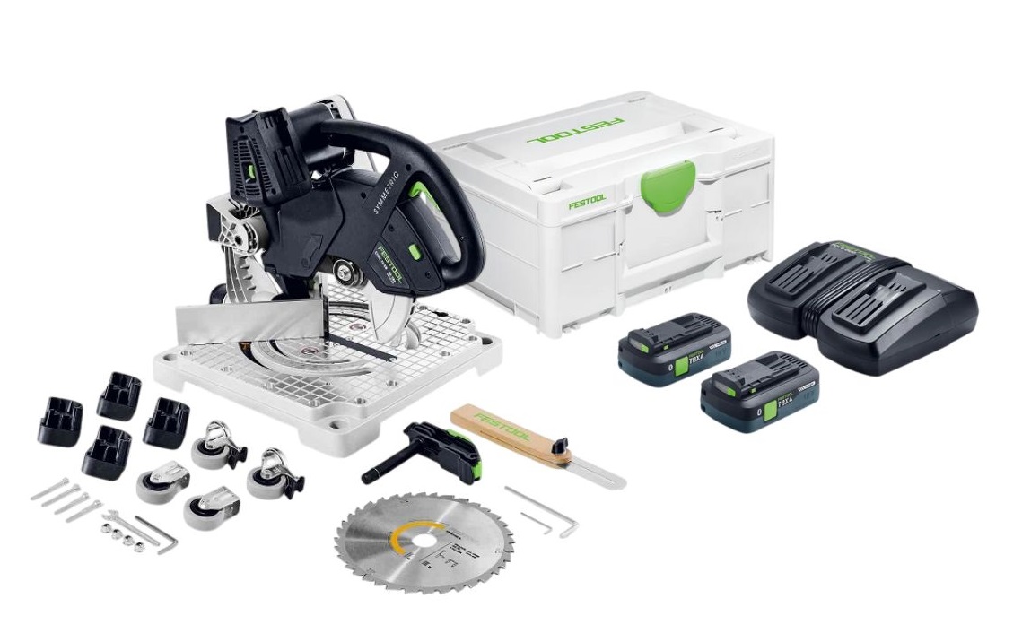 Scie à onglet sans fil Festool SYMC 70 4,0 EBI-Plus