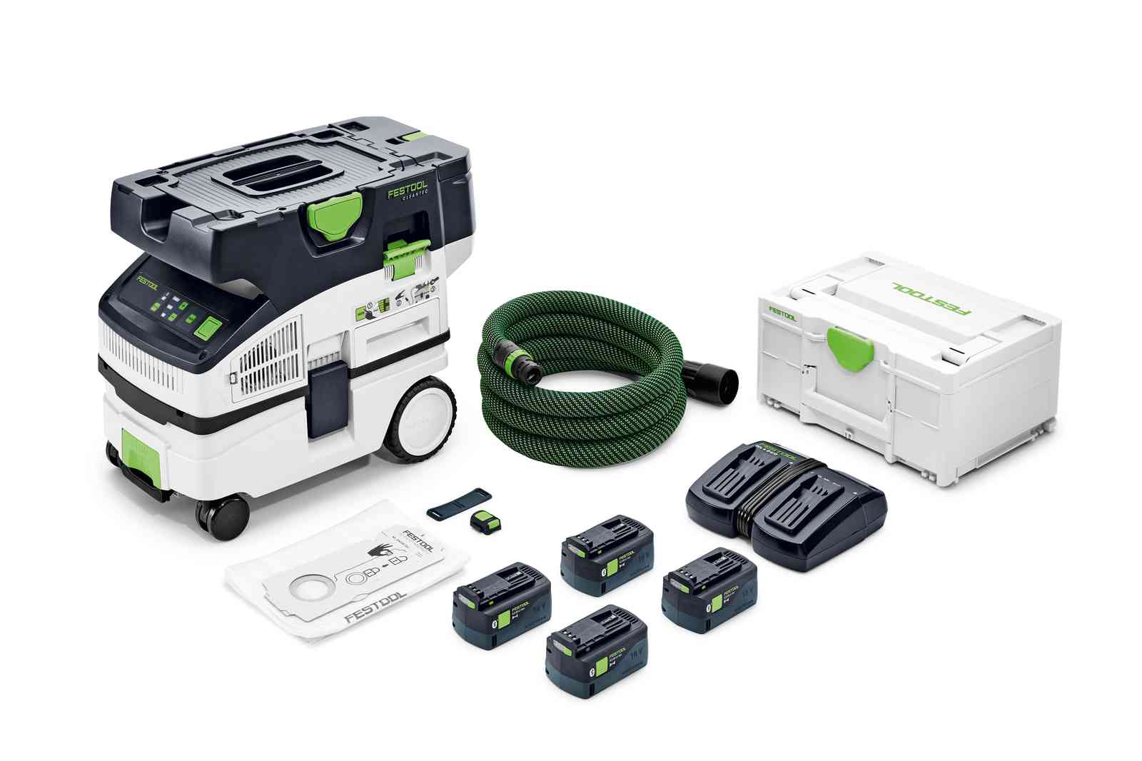 Mobile d'aspiration Festool CTLC MIDI I-Plus CLEANTEC (accu)