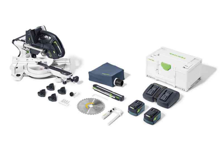Festool Scie à onglet radiale sur batterie KSC 60 EB 5,0 I-Plus