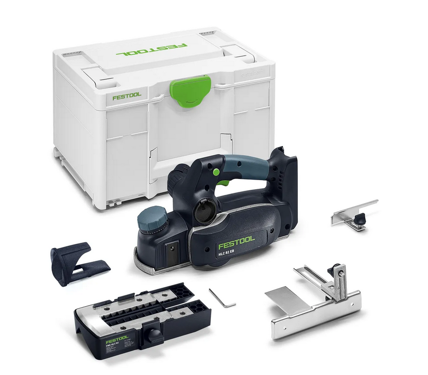 Festool Rabot sans fil HLC 82 EB-Basic-Set